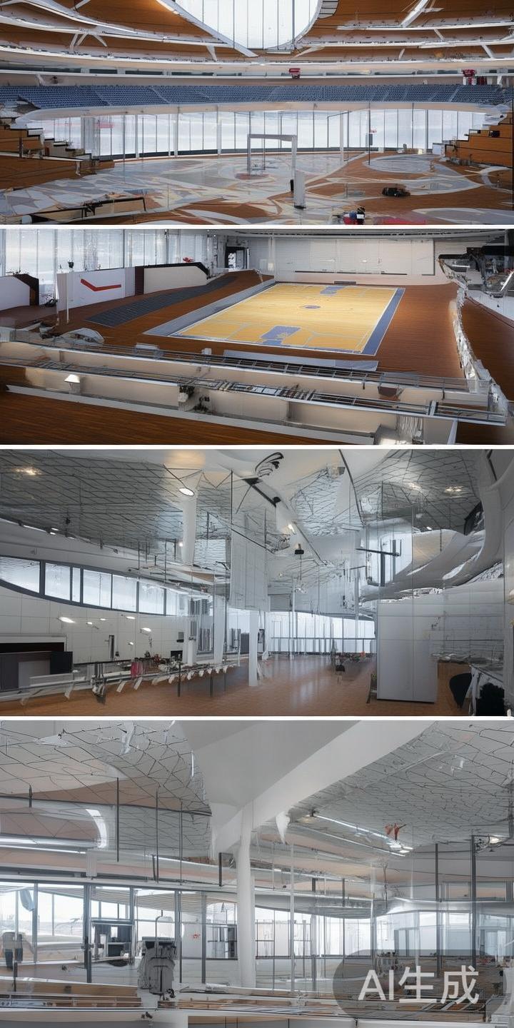 现代室内体育场馆应具备多功能性。通过合理布局，既可