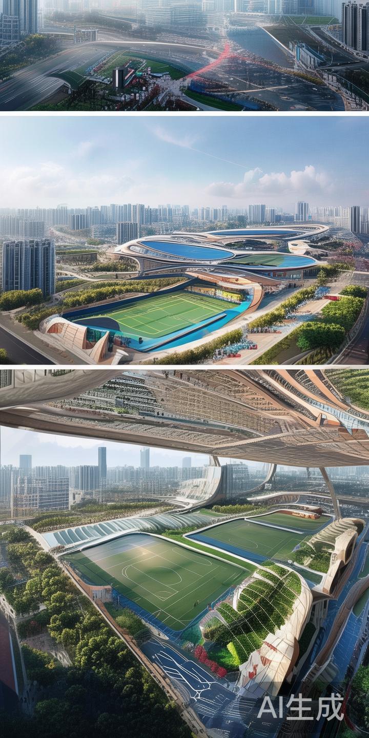 城市的发展离不开文化与体育的精神引领。江南体育综合