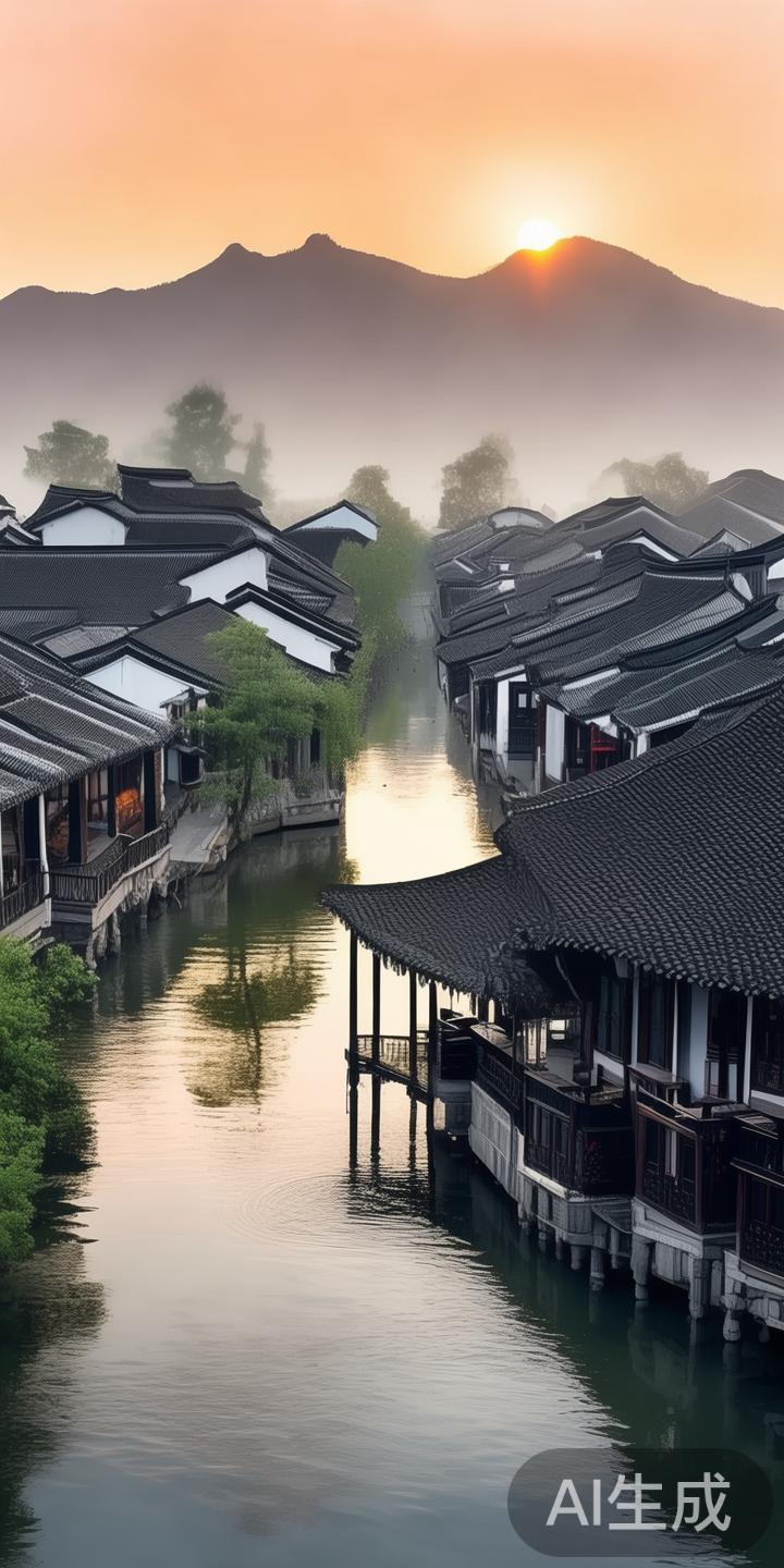 探秘江南水乡独特魅力与精彩纷呈的体育运动盛景 江南水乡以其错综复杂的河流、古朴的水巷和典雅的园林